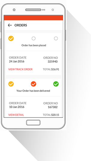 Food Ordering System Delivery App