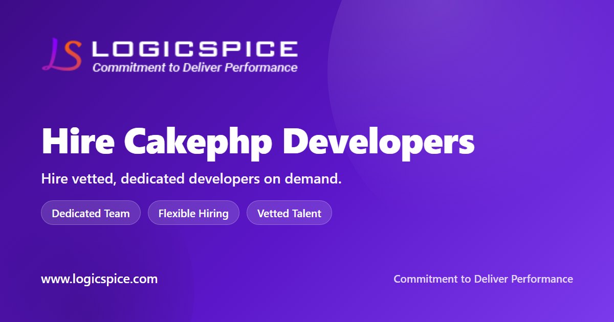 Hire Cakephp Developer | Hire Dedicated CakePHP Programmer
