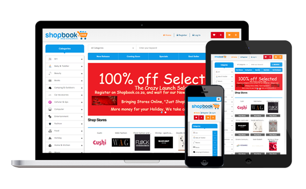 Shopbook — online shopping website