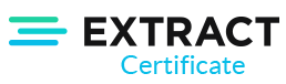 Extract certification
